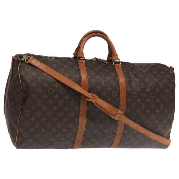 LOUIS VUITTON Monogram Keepall Bandouliere 60 Boston Bag M41412 - Picture 1 of 16